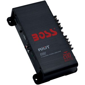 Main product image for BOSS R1002 RIOT 200 Watt 2 Ch Amplifier 265-3980
